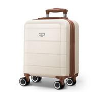 Lugg Jetset 15" Airline Compatible Underseat Suitcase (45x33x20cm) in Cream | Size: 45 x 33 x 20 cm Lugg Cream 45 x 33 x 20 cm