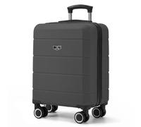 LUGG 15 Inch Jetset Lightweight Travel Cabin Bag Carry On Approved Suitcase ABS Shell Protection Water Resistant & Safe Locking System Easyjet Free Under seat Luggage (45x33x20cm)