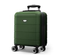 LUGG 15 Inch Jetset Lightweight Travel Cabin Bag Carry On Approved Suitcase ABS Shell Protection Water Resistant & Safe Locking System Easyjet Free Under seat Luggage (45x33x20cm)