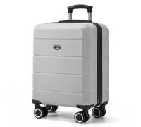 LUGG Jetset 15" Lightweight Cabin Suitcase - EasyJet Underseat Carry On Luggage, ABS Hard Shell, Scratch-Resistant Finish, Secure Lock, Smooth 360° Spinner Wheels (45x33x20cm)