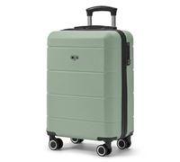 LUGG 20-Inch Jetset Lightweight Cabin Suitcase, ABS Hard Shell, Water-Resistant Carry-On Luggage, TSA-Approved Lock, 4 Spinner Wheels, 3-Step Telescopic Handle, EasyJet Overhead, 55 x 35 x 23 cm