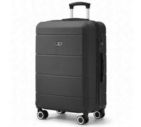LUGG Jetset 24 Inch Medium Suitcase, Hard Shell, 4 Wheel Spinner, TSA Lock | 24 inch medium suitcase, 65 x 44 x 25.5 cm. Lightweight ABS hard shell, 4 spinner wheels, TSA lock, 1 year warranty