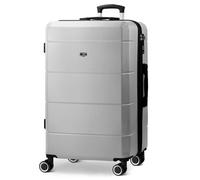 LUGG 28 Inch Jetset Suitcase Hard Shell Case 4 Wheel Travel bag Lightweight ABS Material with TSA Lock Approved for Travel with easyJet, British Airways, RyanAir, Virgin Atlantic, Emirates(75x49x29cm)