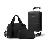 Lugg Jetset Suitcase Duffel Bag & Toiletry Bag Lightweight Travel Set 3 Piece