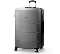 LUGG - Jetset 32 Inch Large Suitcase - Lightweight Hard Shell Luggage with TSA Lock - Water-Resistant ABS Spinner Suitcase - 4 Wheels - 86x58x31cm Travel Bag