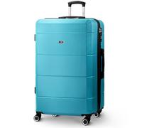 LUGG - Jetset 32 Inch Large Suitcase - Lightweight Hard Shell Luggage with TSA Lock - Water-Resistant ABS Spinner Suitcase - 4 Wheels - 86x58x31cm Travel Bag