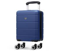 LUGG Jetset 40cm Suitcase 40x30x20cm, Ryanair Compatible Underseat Size, Hard Shell ABS, Spinner with Removable Wheels, Lightweight Travel Luggage, 1 Year Warranty