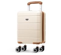 LUGG Jetset 40cm Suitcase 40x30x20cm, Ryanair Compatible Underseat Size, Hard Shell ABS, Spinner with Removable Wheels, Lightweight Travel Luggage, 1 Year Warranty