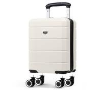 LUGG Jetset 40cm Suitcase 40x30x20cm, Ryanair Compatible Underseat Size, Hard Shell ABS, Spinner with Removable Wheels, Lightweight Travel Luggage, 1 Year Warranty