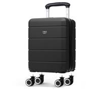 LUGG Jetset 40cm Suitcase 40x30x20cm, Ryanair Compatible Underseat Size, Hard Shell ABS, Spinner with Removable Wheels, Lightweight Travel Luggage, 1 Year Warranty