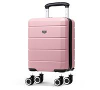 LUGG Jetset 40cm Suitcase 40x30x20cm, Ryanair Compatible Underseat Size, Hard Shell ABS, Spinner with Removable Wheels, Lightweight Travel Luggage, 1 Year Warranty