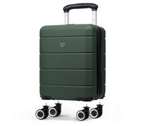 LUGG Jetset 40cm Suitcase 40x30x20cm, Ryanair Compatible Underseat Size, Hard Shell ABS, Spinner with Removable Wheels, Lightweight Travel Luggage, 1 Year Warranty