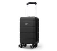 Lugg Jetset 40cm Suitcase Underseat Size - Hard Shell ABS (40 x 30 x 20cm) in Black | Size: 40 x 30 x 20 cm Lugg Black 40 x 30 x 20 cm