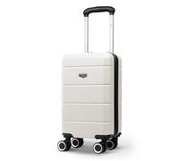 Lugg Jetset 40cm Suitcase Underseat Size - Hard Shell ABS (40 x 30 x 20cm) in Ivory | Size: 40 x 30 x 20 cm Lugg Ivory 40 x 30 x 20 cm