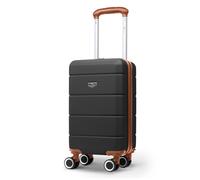 Lugg Jetset 40cm Suitcase Underseat Size - Hard Shell ABS (40 x 30 x 20cm) in Jet Black | Size: 40 x 30 x 20 cm Lugg Jet Black 40 x 30 x 20 cm