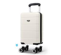 Lugg Jetset 40Cm Suitcase, Underseat Size - Hard Shell Abs (40X30X20Cm) In Stone Stone