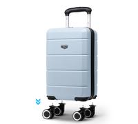 LUGG Jetset 40cm Suitcase 40x30x20cm, Ryanair Compatible Underseat Size, Hard Shell ABS, Spinner with Removable Wheels, Lightweight Travel Luggage, 1 Year Warranty