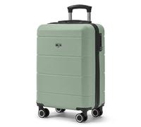 LUGG 20-Inch Jetset Lightweight Cabin Suitcase, ABS Hard Shell, Water-Resistant Carry-On Luggage, TSA-Approved Lock, 4 Spinner Wheels, 3-Step Telescopic Handle, EasyJet Overhead, 55 x 35 x 23 cm