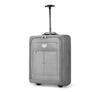Lugg Lightweight Cabin Age With Wheels - Jupiter, 55X40X20Cm In Grey Grey