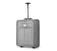 Lugg Jupiter Cabin Travel Bag With Wheels, Grey (55X40X20Cm)