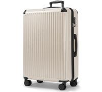 LUGG Sky Rover 32 Inch Suitcase Hard Shell Luggage, Strong & Lightweight with Secure TSA Lock, Smooth 360° Wheels, Internal Pockets, Airline Approved (86x58x31cm) - 5 Year Warranty