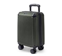 Lugg Sky Rover 40Cm Underseat Cabin Bag , Abs Hardshell, 360 Spinner Wheels, 40X30X20Cm, Army Green