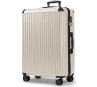 LUGG Sky Rover 32 Inch Suitcase Hard Shell Luggage, Strong & Lightweight with Secure TSA Lock, Smooth 360° Wheels, Internal Pockets, Airline Approved (86x58x31cm) - 5 Year Warranty