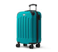 Lugg Skywander 20" Airline Compatible Suitcase (55x35x23cm) in Teal | Size: 55 x 35 x 23 cm Lugg Teal 55 x 35 x 23 cm