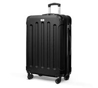 Lugg Skywander 28 Inch Suitcase, 77 X 50 X 29Cm, 94L, Hard Shell Case 4 Wheel, Black