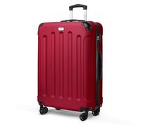 Lugg Skywander 28 Inch Suitcase, 77 X 50 X 29Cm, 94L, Hard Shell Case 4 Wheel, Burgundy