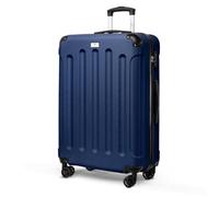 Lugg Skywander 28 Inch Suitcase, 77 X 50 X 29Cm, 94L, Hard Shell Case 4 Wheel, Midnight Blue