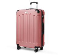 Lugg Skywander 28 Inch Suitcase, 77 X 50 X 29Cm, 94L, Hard Shell Case 4 Wheel, Rose Gold