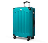 Lugg Skywander 28 Inch Suitcase, 77 X 50 X 29Cm, 94L, Hard Shell Case 4 Wheel, Teal