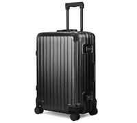 Lugg Solo Explorer 24 Inch Cabin Suitcase 65X45X26.5Cm 66L, Hard Shell Lightweight, Spinner Wheels, Tsa Lock, Black