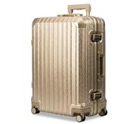 LUGG Solo Explorer 28 Inch Suitcase with Protection Cover, Aluminium Hard Frame Trolley, 106L Lightweight Luggage, 360° Spinner Wheels, TSA Lock, Scratch & Water Resistant (75x52x31cm)-5 Year Warranty