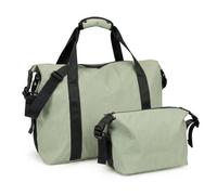 LUGG Travel Duffle & Toiletry Bag Set - 900D Waterproof PVC Holdall with Detachable Shoulder Strap, Spacious Weekend Gym Bag & Matching Wash Bag, Lightweight Durable Travel Bag for Men & Women