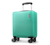 LUGG Vacay 15 Inch Cabin Suitcase, ABS Hard Shell Luggage with Aluminium Trolley Handle, 360° Spinner Wheels, Water-Resistant & Durable, Airline Compatible Travel Bag (45 x 33 x 20cm), 1 Year Warranty