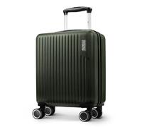 Lugg Vacay 15Inch Suitcase Abs Age, Airline Compatible (45X33X20Cm) In Dark Green Dark Green