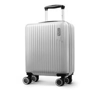 LUGG 15inch Vacay Suitcase ABS Luggage, Aluminium Trolley Handle, 360° Spinner Wheels, Water-Resistant & Durable Material - Airline Compatible (45 x 20 x 33cm)