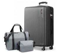 Lugg Vacay 3-Piece Travel Set - 86 x 58 x 31 cm ABS Hard Shell Suitcase, Travel Duffle Bag & Toiletry Bag, TSA Lock, 360° Spinner Wheels, Waterproof Holdall, Lightweight Luggage Set for Men & Women