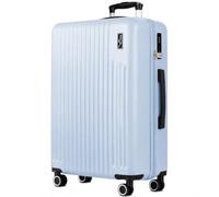 LUGG Vacay 32 Inch Suitcase, ABS Hard Shell Luggage with TSA Indent Lock, Aluminium Trolley Handle, 360° Spinner Wheels, Water-Resistant & Durable, Airline Compatible (86 x 31 x 58cm)-1 Year Warranty