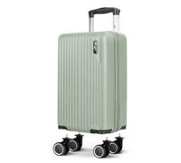 LUGG 40cm Vacay Suitcase, ABS Hard Shell Cabin Luggage with Aluminium Trolley Handle, 360° Spinner Wheels, Water-Resistant & Durable, Ryanair Underseat Compatible Travel Bag (40x30x20cm)