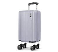 LUGG 40cm Vacay Suitcase, ABS Hard Shell Cabin Luggage with Aluminium Trolley Handle, 360° Spinner Wheels, Water-Resistant & Durable, Ryanair Underseat Compatible Travel Bag (40x30x20cm)