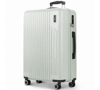 LUGG Vacay 32 Inch Suitcase, ABS Hard Shell Luggage with TSA Indent Lock, Aluminium Trolley Handle, 360° Spinner Wheels, Water-Resistant & Durable, Airline Compatible (86 x 31 x 58cm)-1 Year Warranty