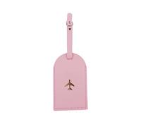 Luggage Bag Tags PU Leather Travel ID Labels Suitcase Name Tag Pendant For Bride Groom Wedding Gift Suitcase Tags Identifiers For Women