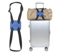 Luggage Bungee Strap Luggage Straps Bag Bungees for Add a Bag Easy to Travel Suitcase Elastic Strap Belt-（Easy Version-Blue）