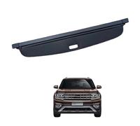 Luggage Cargo Cover for VW Atlas 2017-2025, Waterproof Rear Trunk Cargo Cover Privacy Screen Security Shield Shade Storage Curtain,Leather
