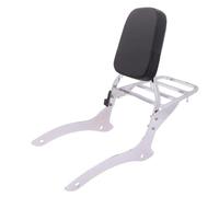 Luggage Carrier Bracket For Vstar For XVS 1100 For Custom For Dragstar XVS1100 2000-2011 Motorcycle Passenger Backrest Sissy Bar Luggage Rack Motorcycle Rear Luggage(B-Chrome2)