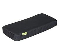 luggage carrier cushion junior 32 x 15 cm polyester black