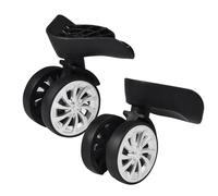 Luggage Caster Wheels Replacement, 2pcs Nylon Suitcase Roller Wheel for DIY Ordinary Luggage Box